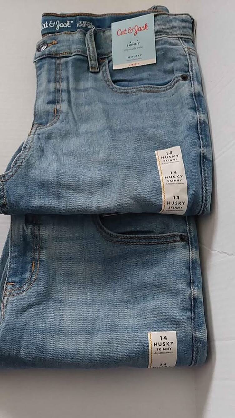2 skinny jeans pants long boy's